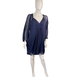 DIANE VON FURSTENBERG FLEURETTE‎ SILK DRESS, SIZE 8